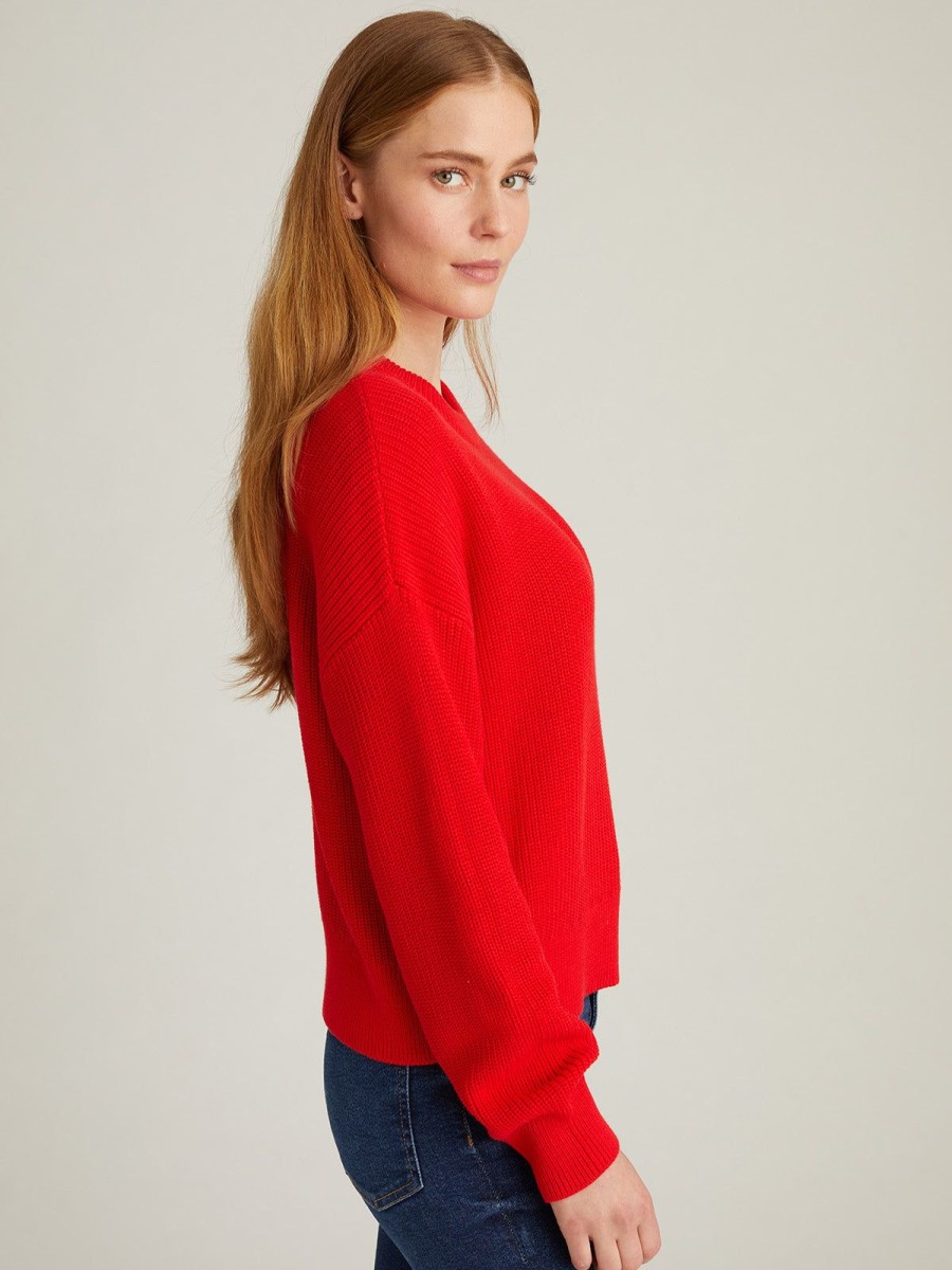 Women 525 America | Ida: Button Shoulder Pullover