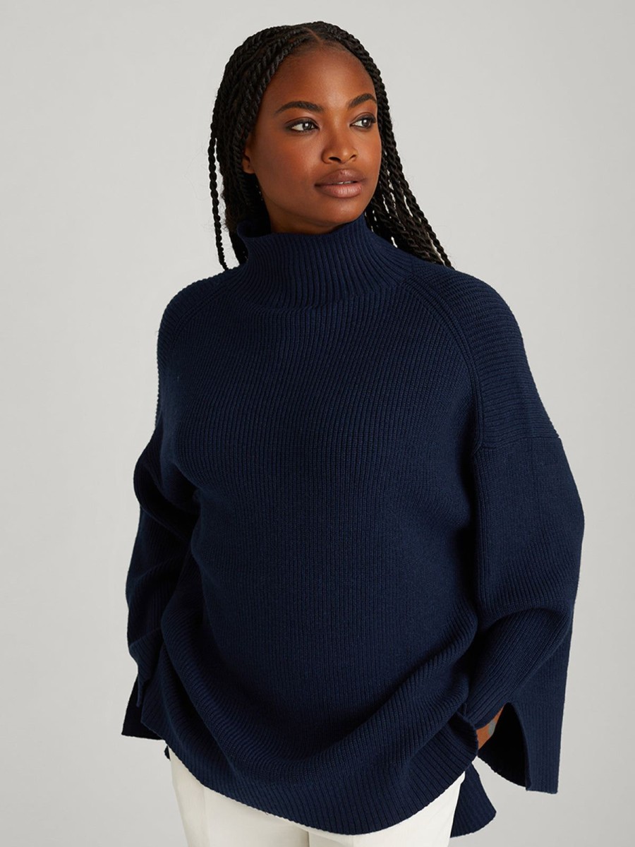 Women 525 America | Wilhelmina: Funnel Neck Tunic