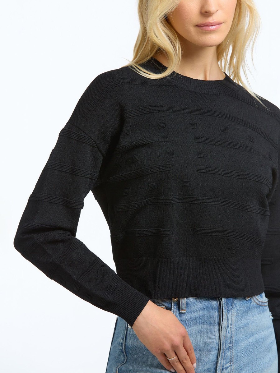 Women 525 America | Tonal Jacquard Pullover