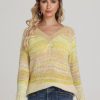 Women 525 America | Janice: Ombre Reversible Cardigan Pullover Margarita Multi