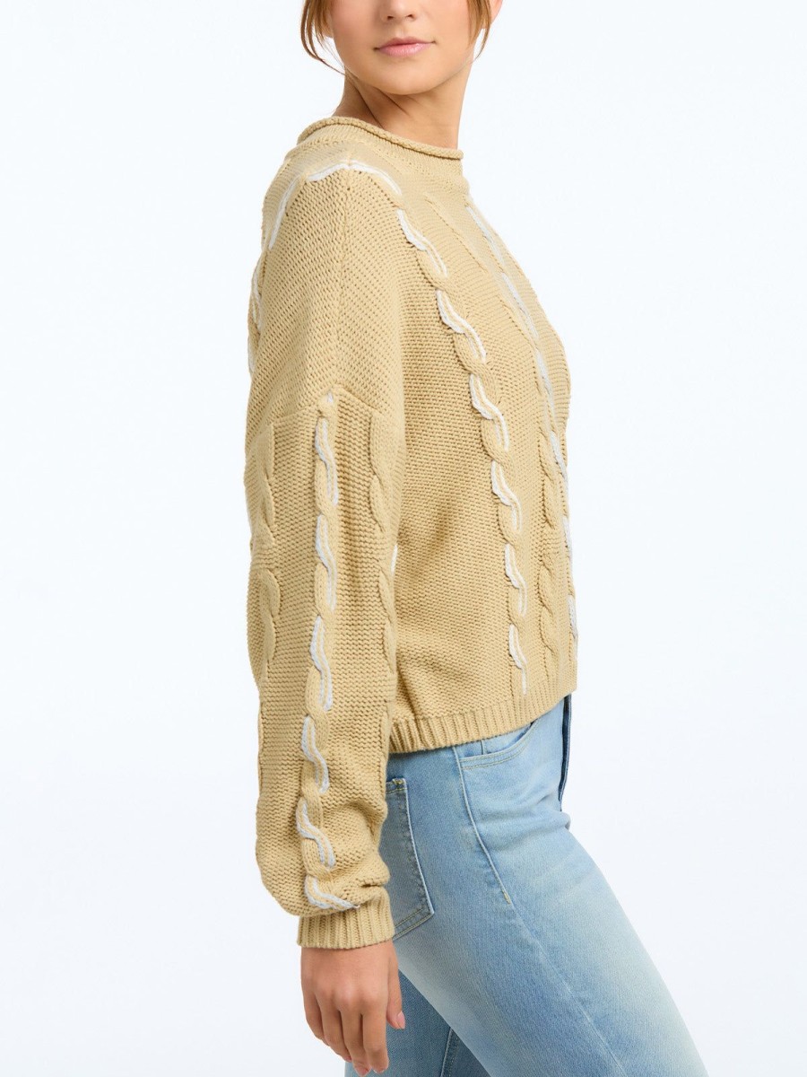 Women 525 America | Color Cable Pullover