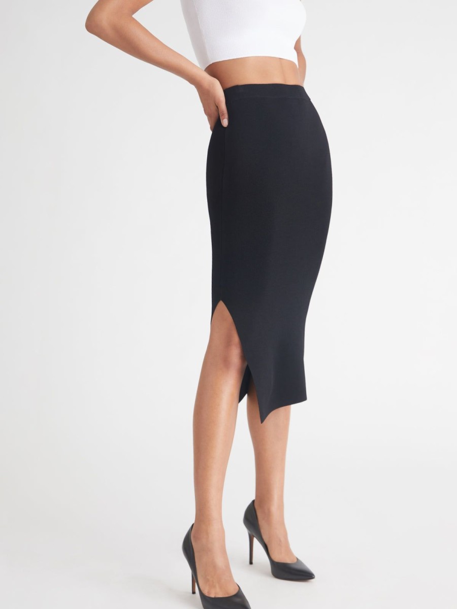 Women 525 America | Rayna: Rib Pencil Skirt