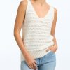 Women 525 America | Crimped Cami Chalk