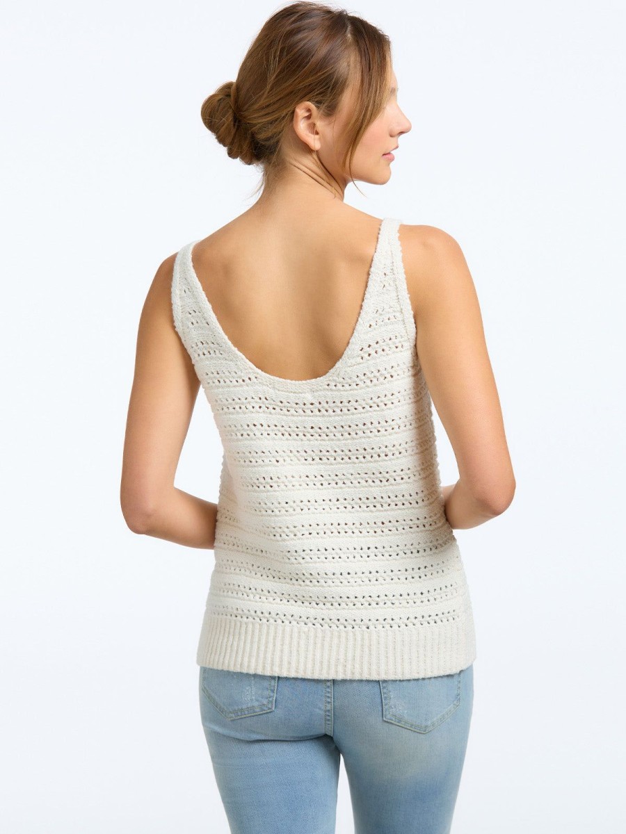 Women 525 America | Crimped Cami Chalk