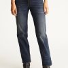 Women 525 America | Low-Rise Straight-Leg Jeans August Wash