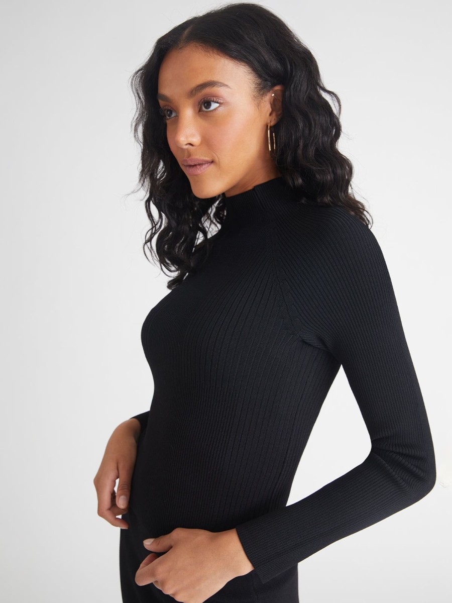 Women 525 America | Haley: Rib Mockneck Pullover