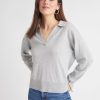 Women 525 America | Maddi: V-Neck Collar Pullover