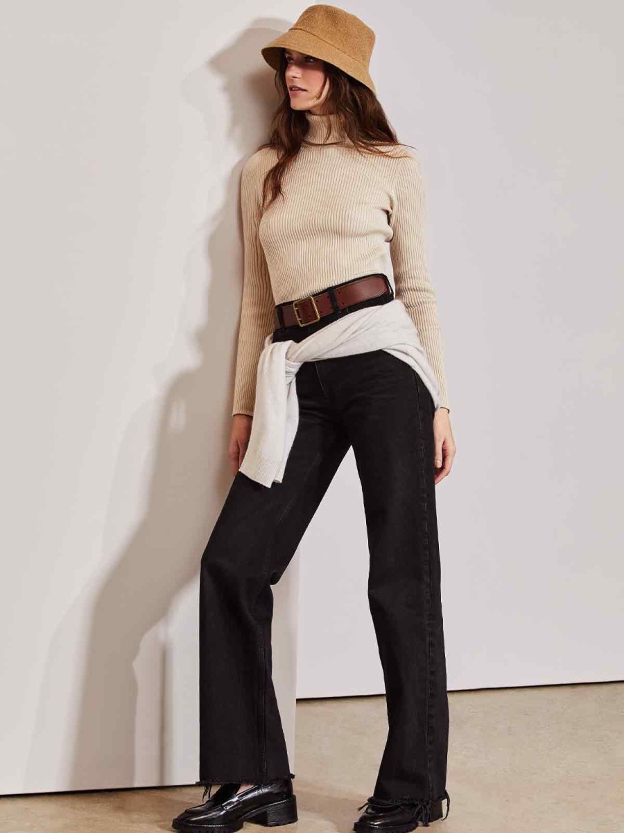 Women 525 America | The Chloe: Ribbed Knit Turtleneck