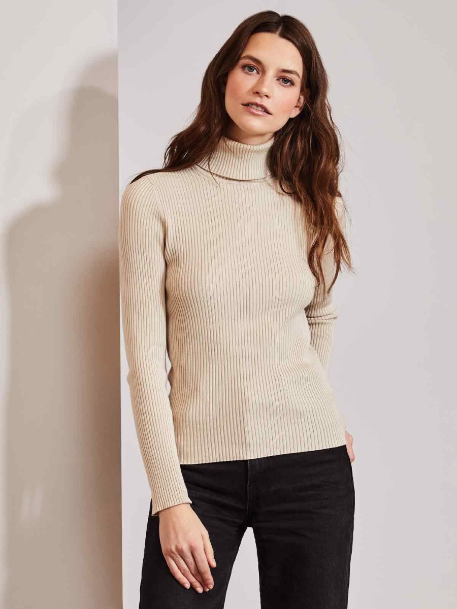 Women 525 America | The Chloe: Ribbed Knit Turtleneck