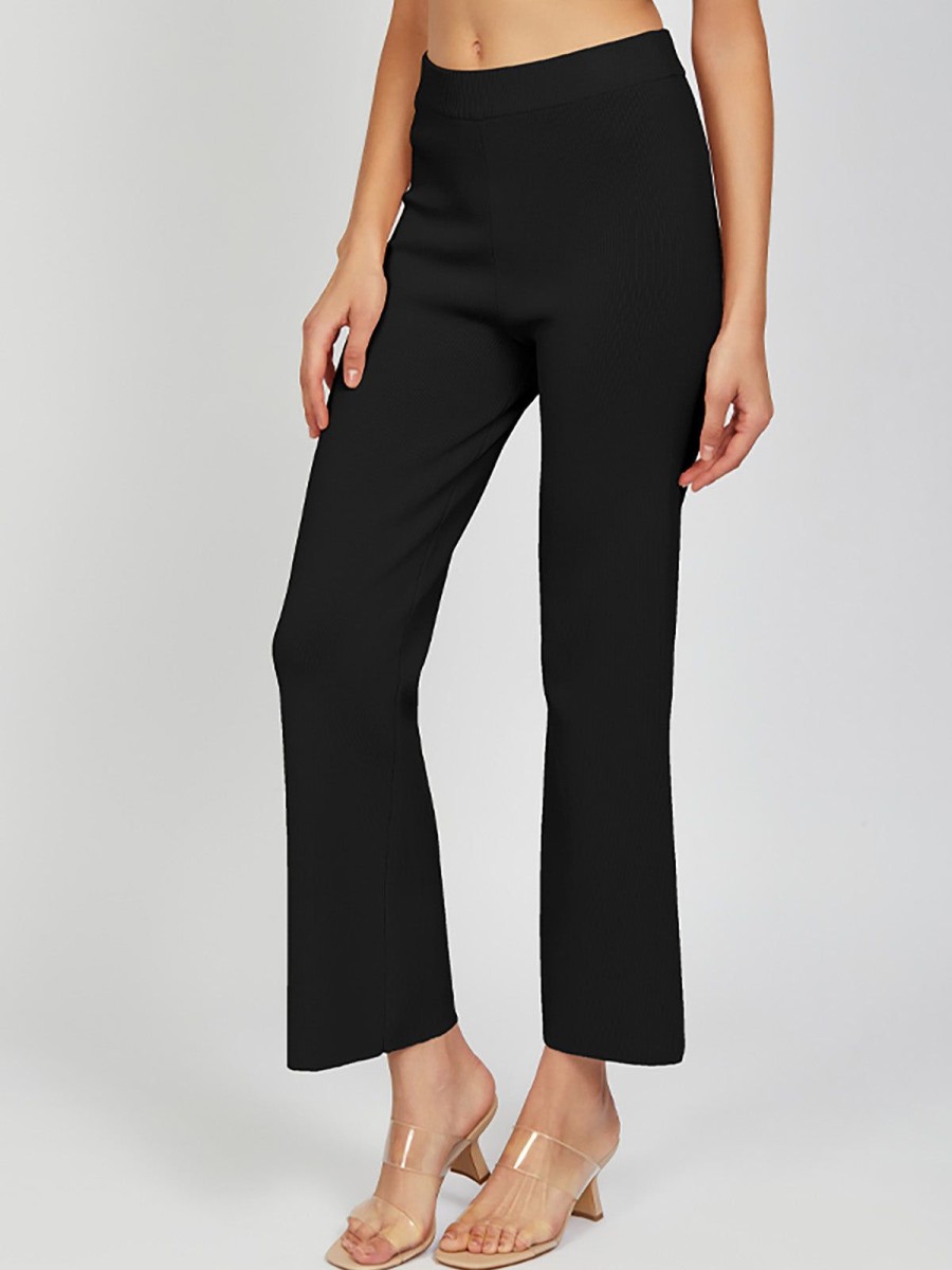 Women 525 America | June: Sweater Pants Black