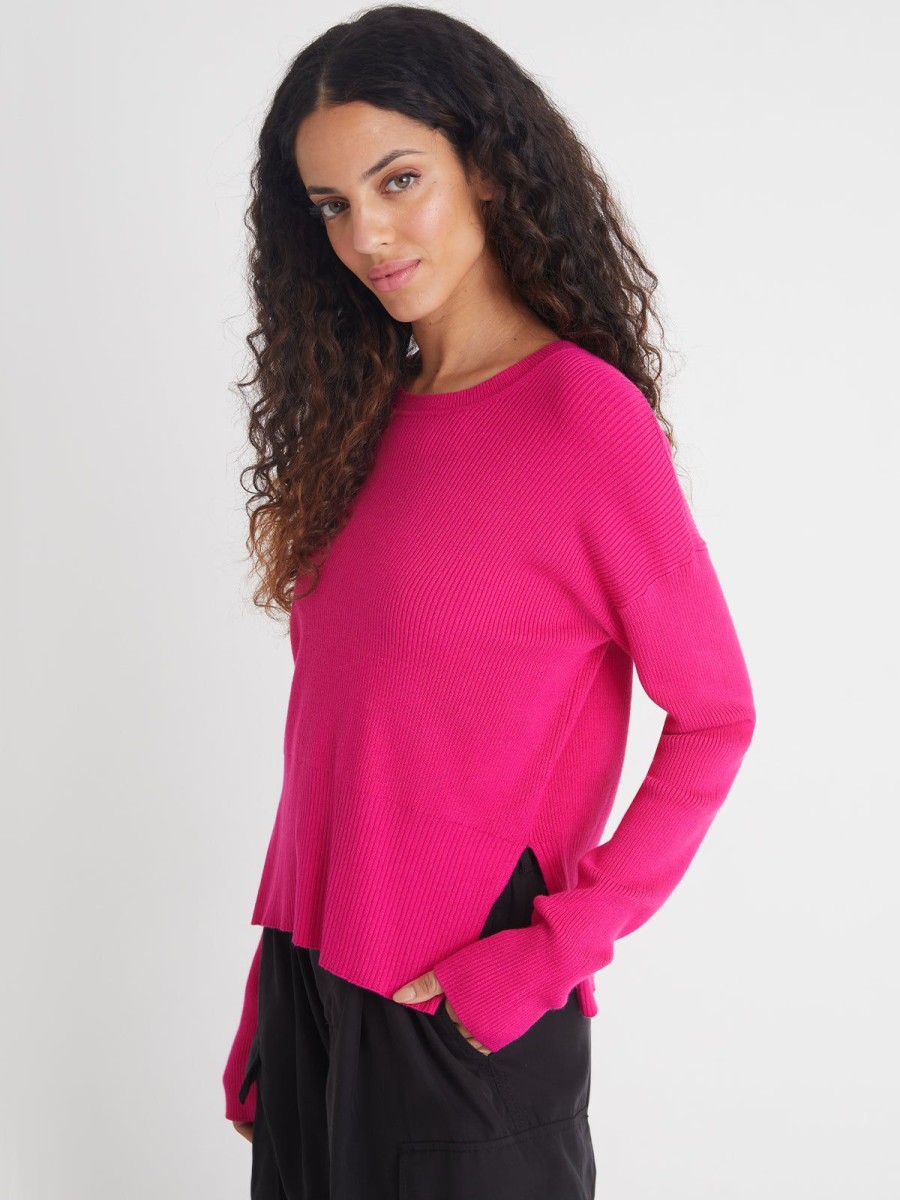 Women 525 America | Nola: Rib Crewneck Pullover