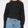 Women 525 America | The Mia: Cotton Transfer Stitch Cropped Sweater