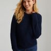 Women 525 America | Jane: Cotton Shaker Stitch Raglan Sleeve Sweater