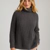 Women 525 America | Stella: Cotton Shaker Turtleneck Tunic