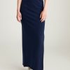 Women 525 America | Gwen: Maxi Skirt Dark Blue