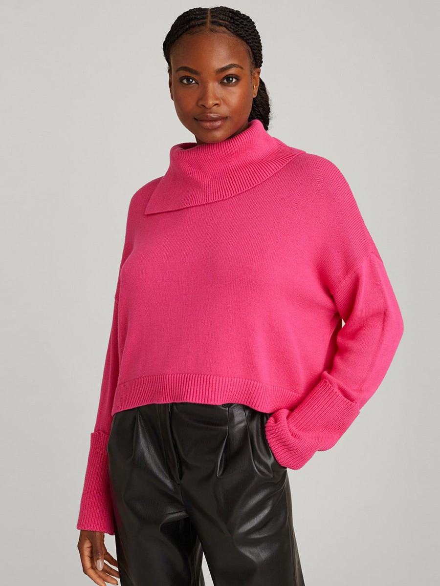 Women 525 America | Lily: Split Turtleneck Pullover