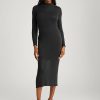 Women 525 America | Izabella: Metallic Maxi Dress Black