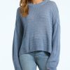 Women 525 America | Aria: Open Stitch Crewneck Sweater