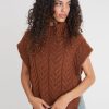 Women 525 America | Blake: High-Low Cable Vest