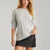 Women 525 America | Mina: Cable Pullover