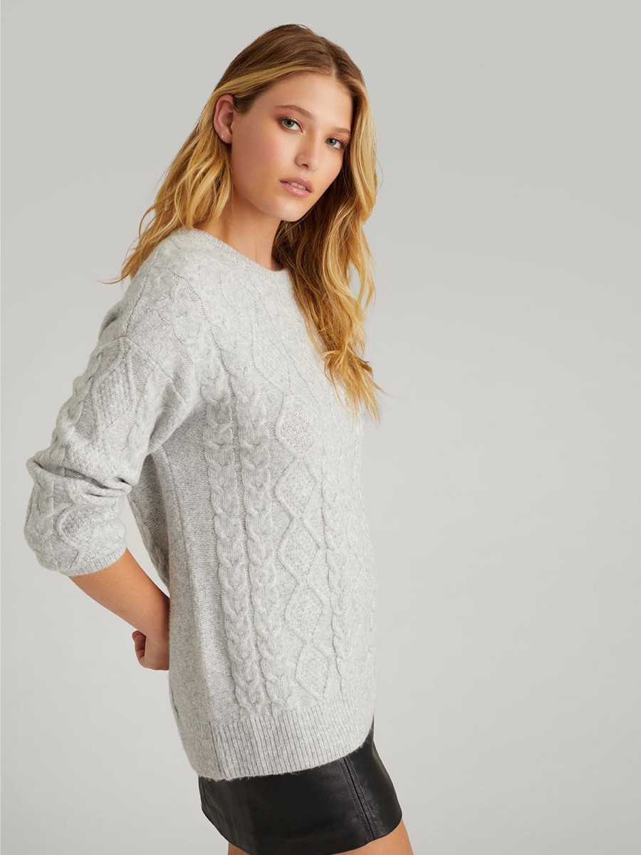 Women 525 America | Mina: Cable Pullover