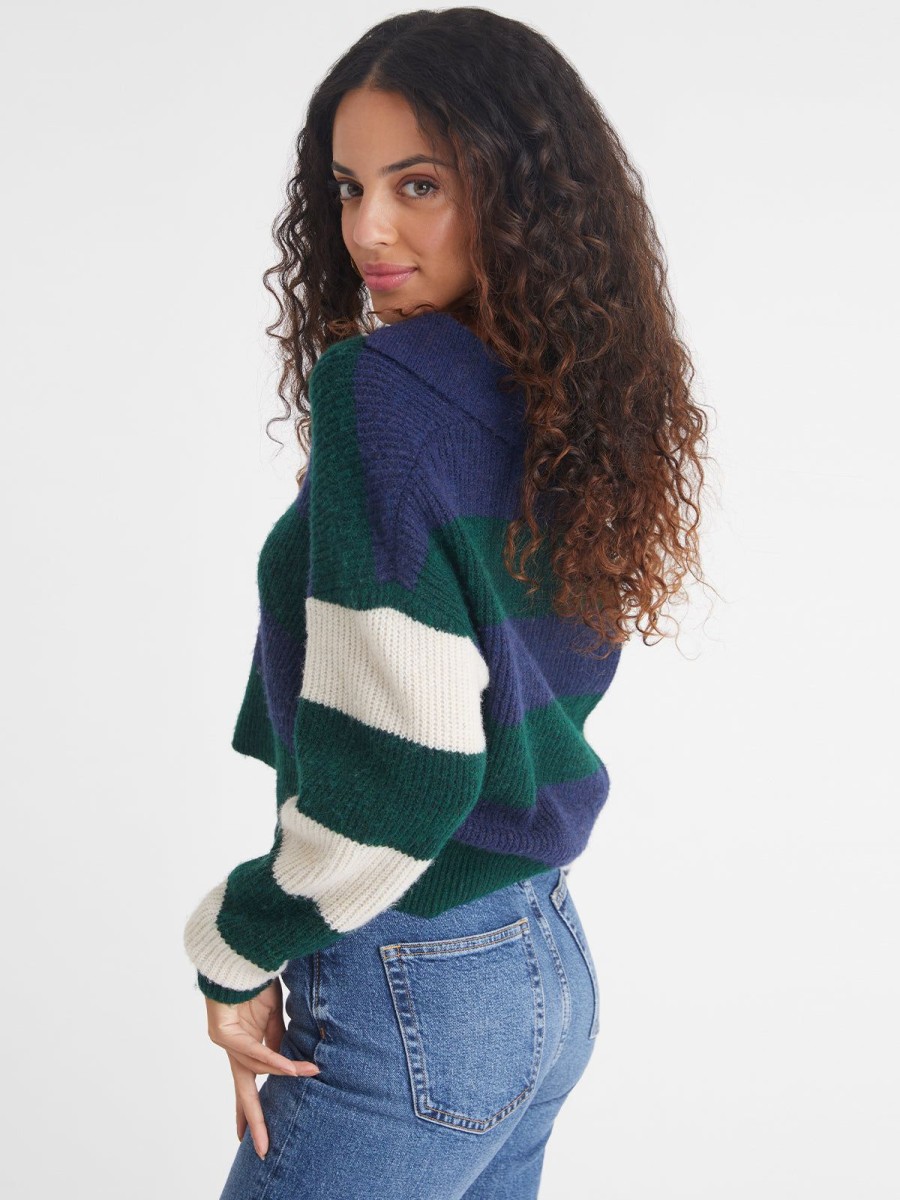 Women 525 America | Andi: Rugby Polo Sweater