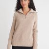 Women 525 America | Nina: 3/4 Zip Sweater